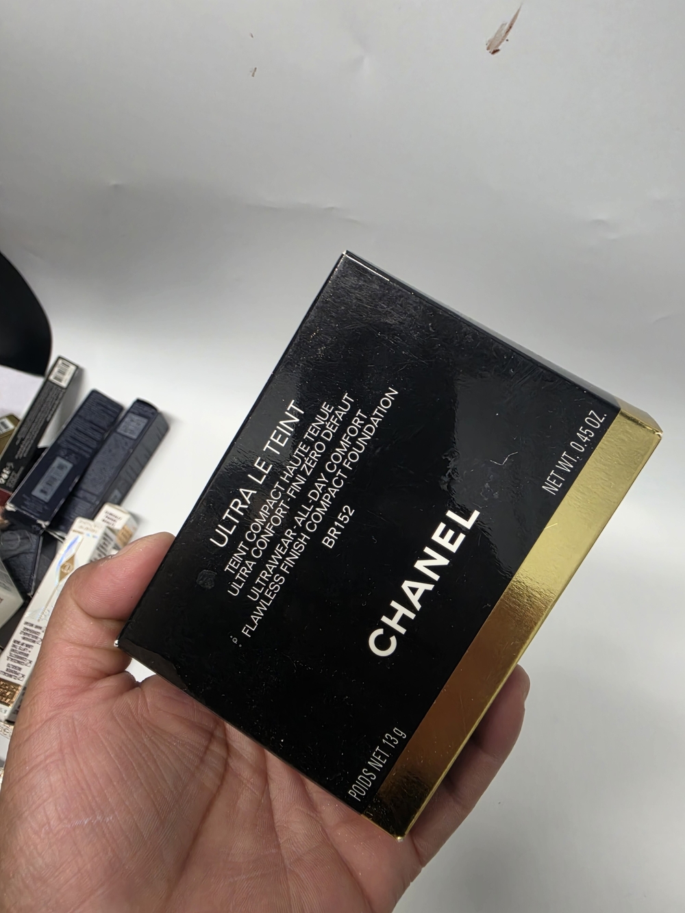 Chanel Ultra Le Teint Compact Foundation - Black & Gold